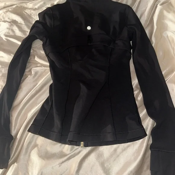 lululemon athletica Black Utility Jacket with Gold Zipper - Picture 2 of 2